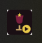 Audio and play icon
